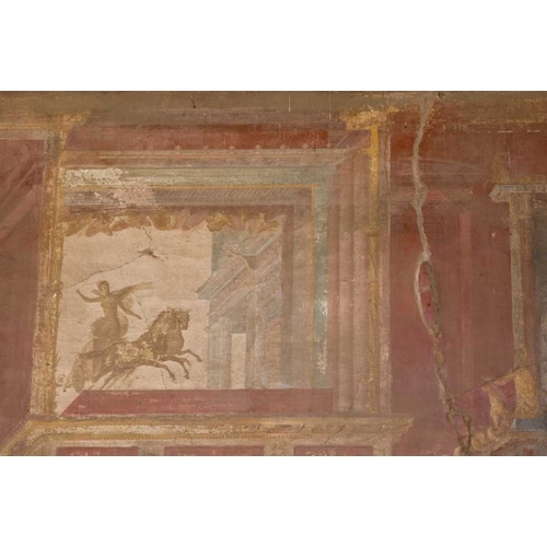 Italy, Campania, Pompeii Fresco in the Macellum